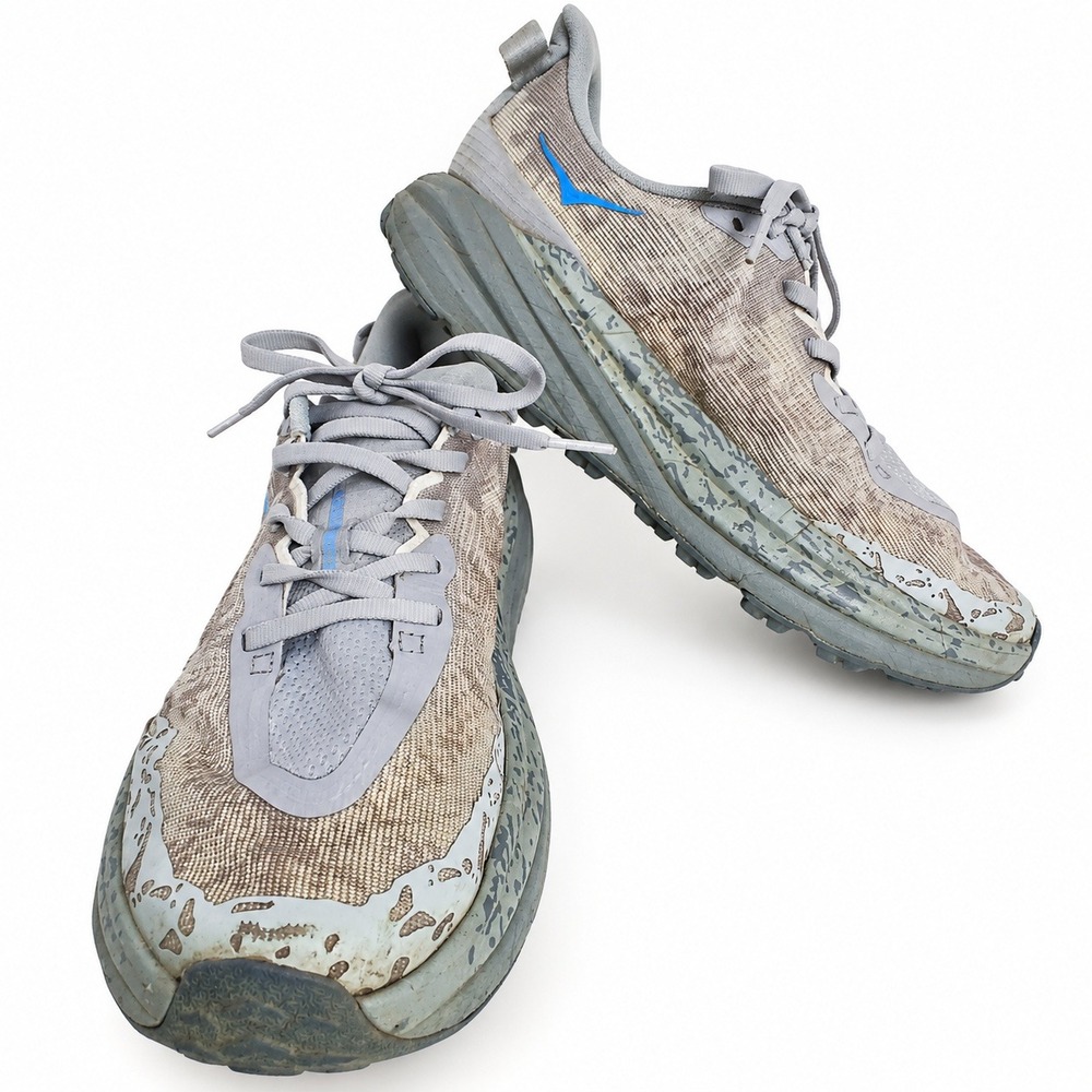 HOKA Speedgoat 6 Men 8D 1147791 GCG Vibram Galactic Grey Trail Running Gorpcore